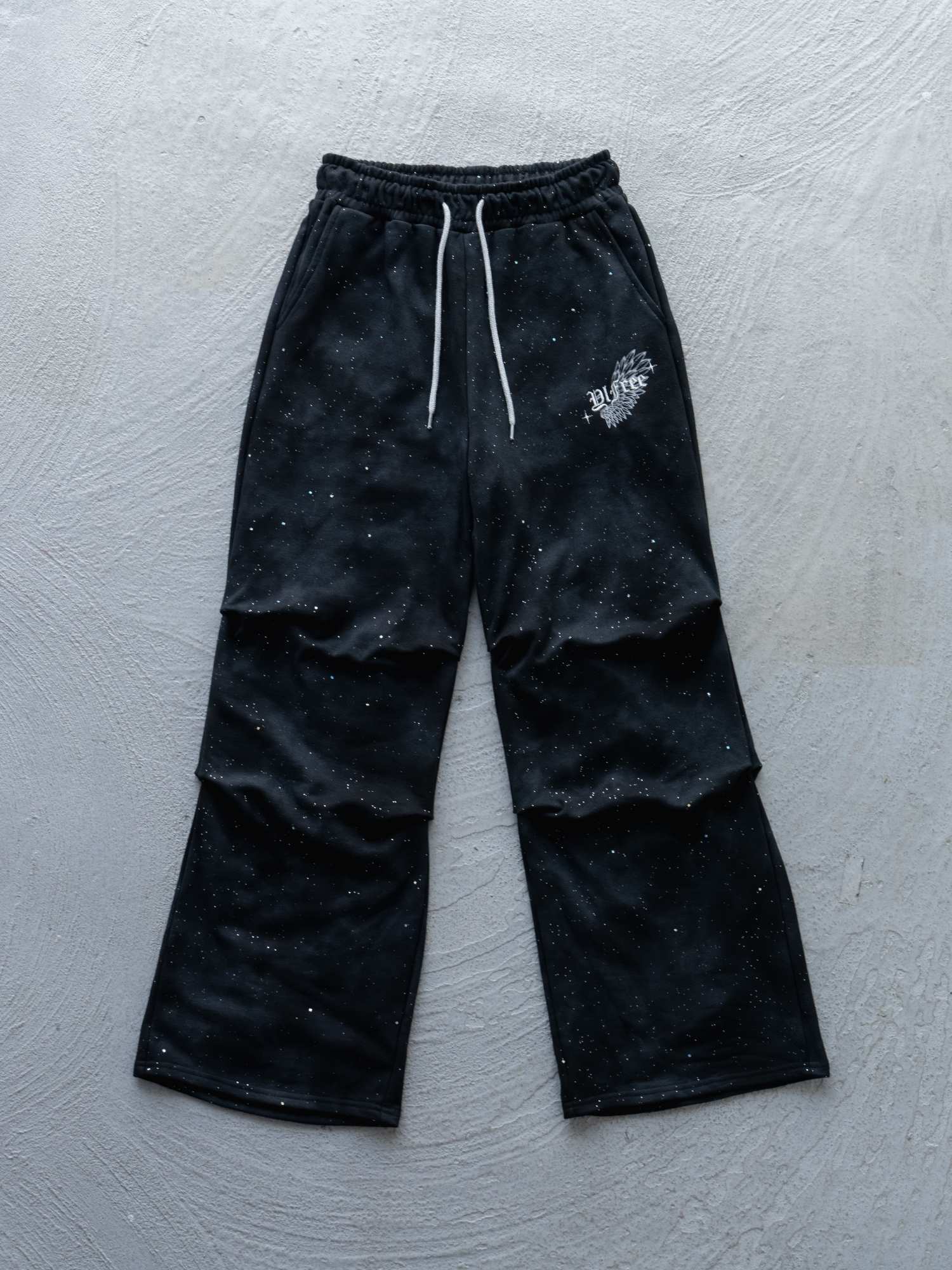 【予約商品】タック入りラメスウェットパンツ 9月下旬発送予定