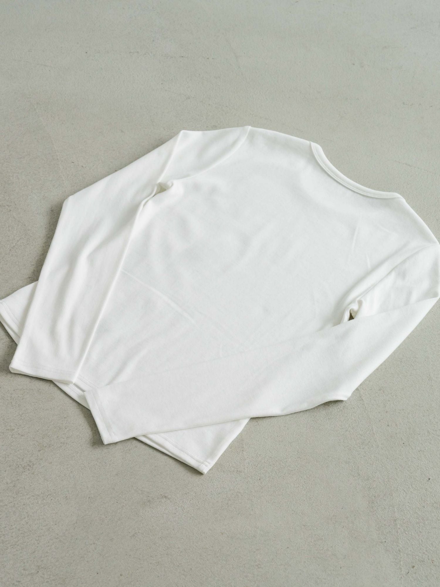 フェザーラインストーンロンT