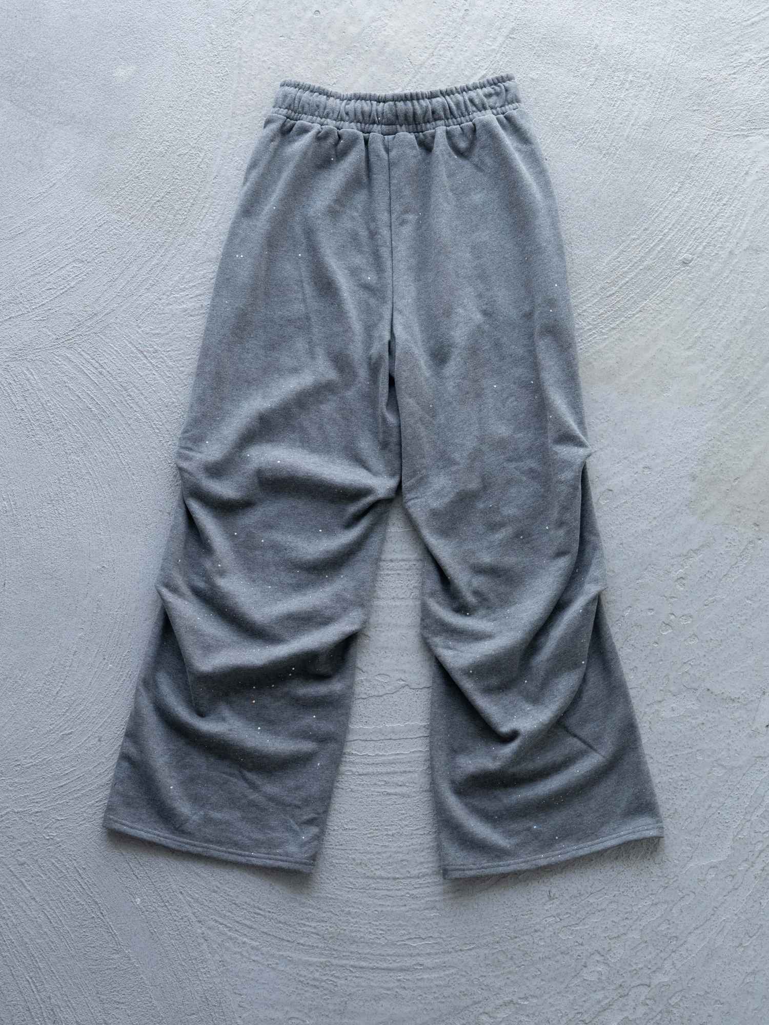 【予約商品】タック入りラメスウェットパンツ　9月下旬発送予定