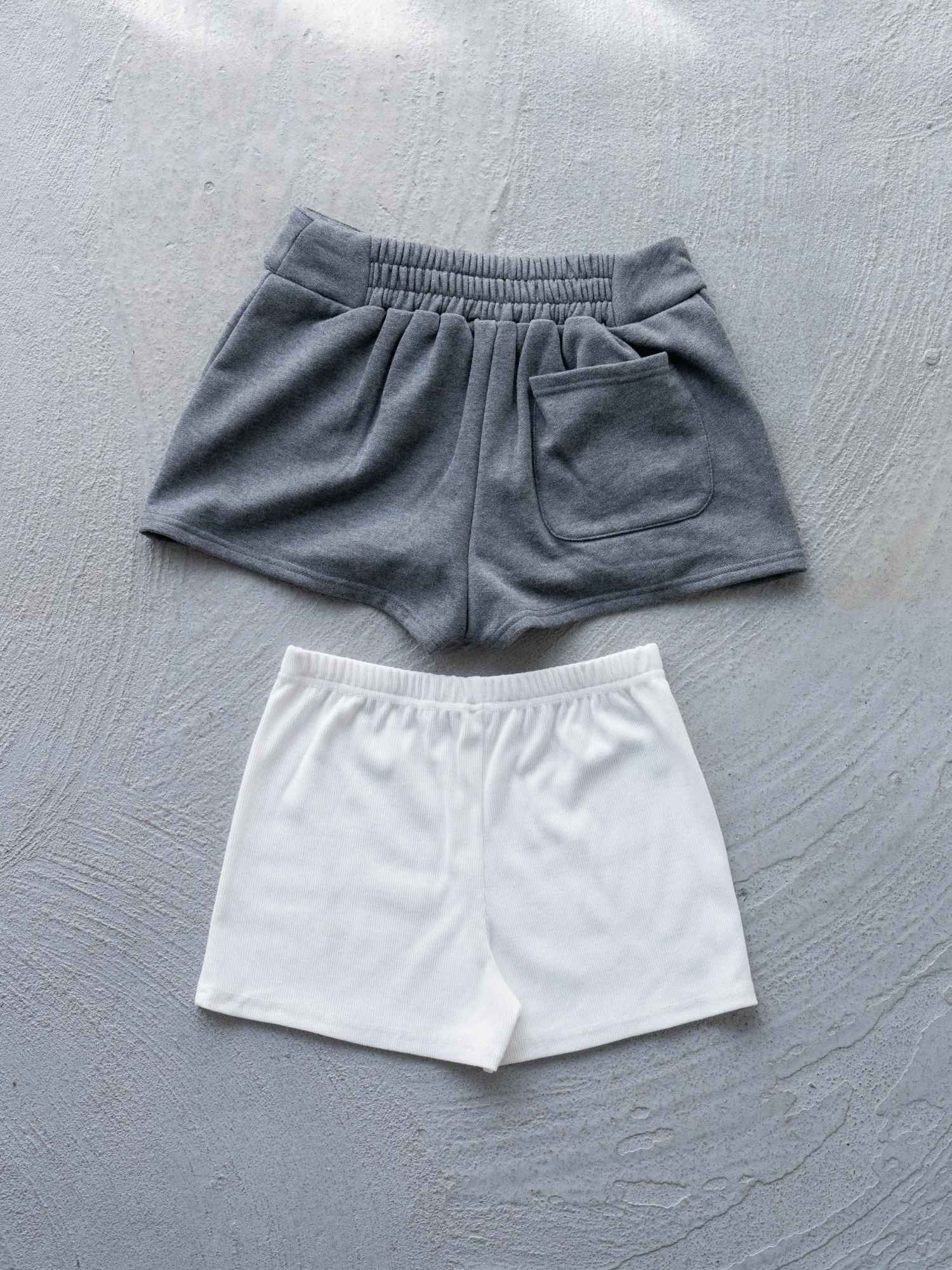 【予約商品】アシメデザインショートパンツ（インナー付）　9月下旬発送予定
