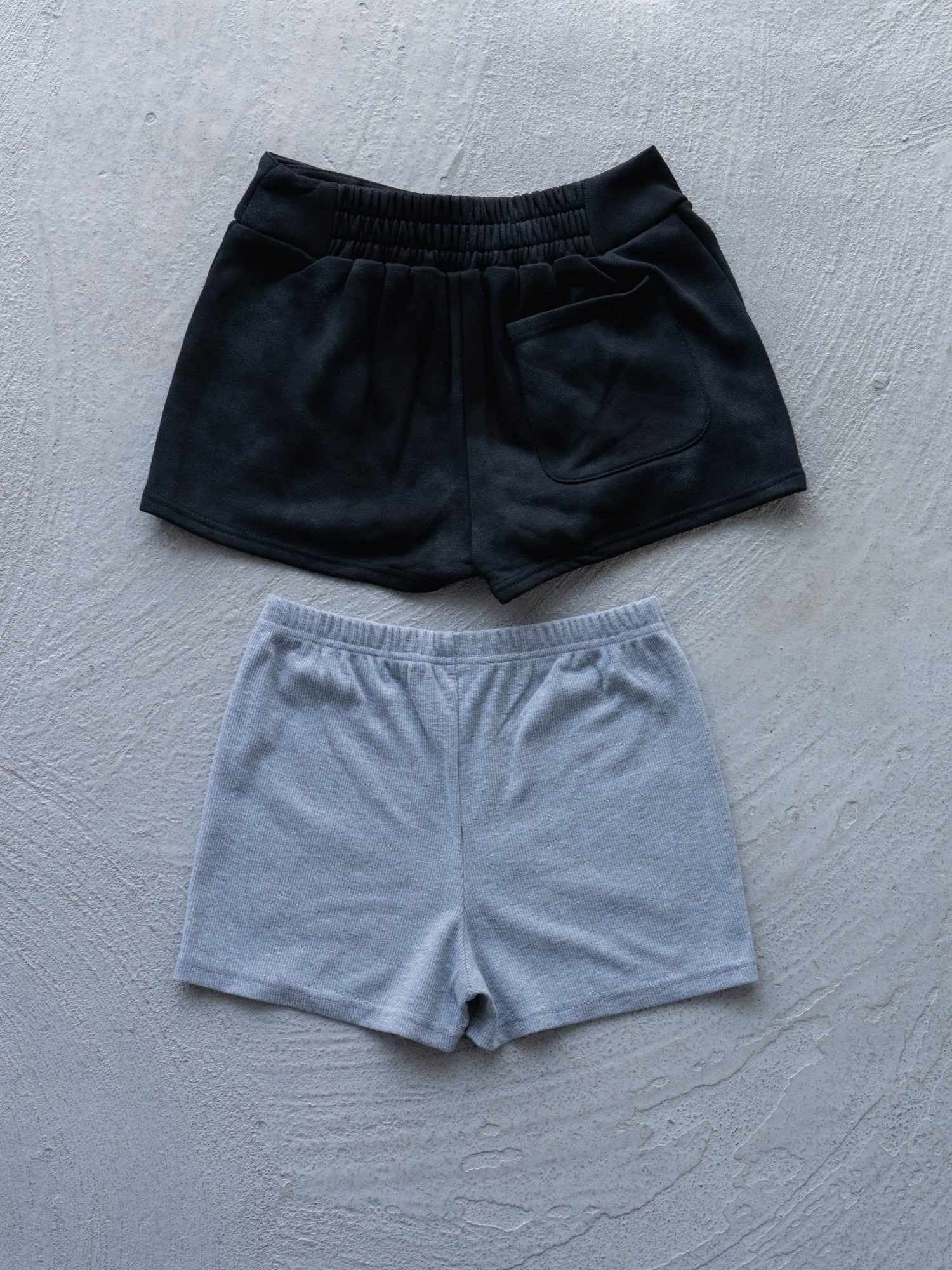 【予約商品】アシメデザインショートパンツ（インナー付）　9月下旬発送予定